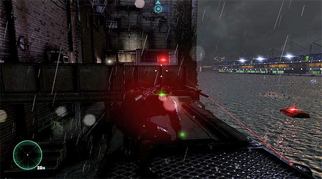 Druga metalowa konstrukcja - Przedostanie się na dachy | Misja 5 - Opuszczony młyn | Splinter Cell Blacklist - Tom Clancys Splinter Cell: Blacklist - poradnik do gry