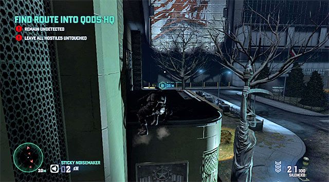 Druga część dachu - Przedostanie się do wnętrza centrum dowodzenia | Misja 6 - HQ wydziału specjalnego - Tom Clancys Splinter Cell: Blacklist - poradnik do gry