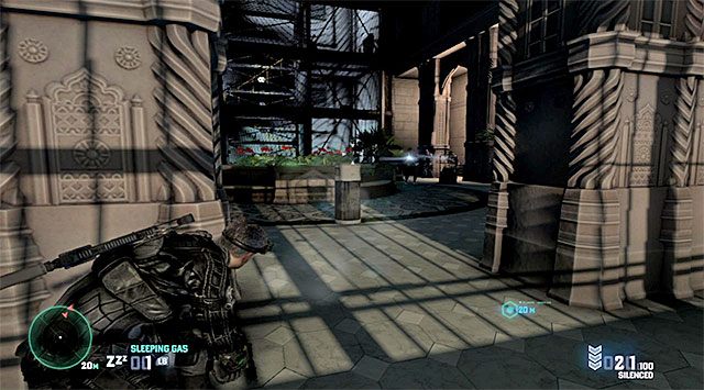 Boczne słupy - Wydostanie się z centrum dowodzenia z dyskiem Charliego | Misja 6 - HQ wydziału specjalnego - Tom Clancys Splinter Cell: Blacklist - poradnik do gry