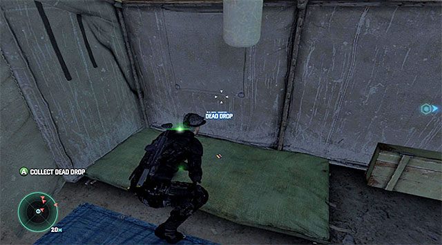 Kieruj się cały czas w prawo, a po kilku chwilach znajdziesz się przy namiocie - Zlokalizowanie źródła transmisji | Misja 2 - Forteca partyzantów - Tom Clancys Splinter Cell: Blacklist - poradnik do gry