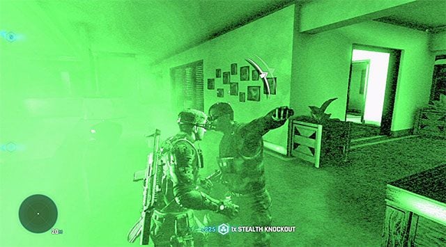 Eliminacja zdezorientowanych wrogów - Zneutralizowanie napastników | Misja 4 - Prywatna posiadłość - Tom Clancys Splinter Cell: Blacklist - poradnik do gry