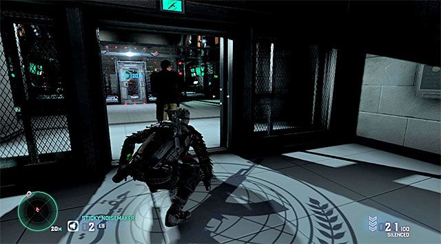 Wejście do głównego pomieszczenia - Uzyskanie dostępu do skarbca | Misja 6 - HQ wydziału specjalnego - Tom Clancys Splinter Cell: Blacklist - poradnik do gry