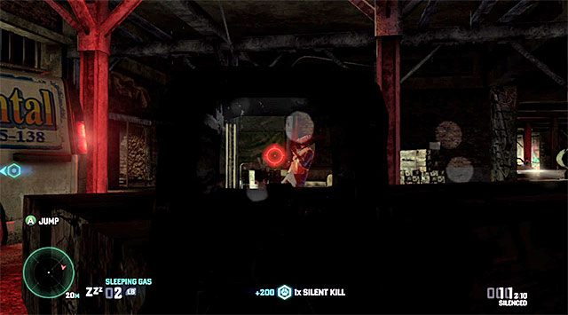 Zastrzelenie wrogów przebywających w pobliżu bomby to tylko jedna z możliwości - Rozbrojenie drugiej bomby | Misja 7 - Transport | Splinter Cell Blacklist - Tom Clancys Splinter Cell: Blacklist - poradnik do gry