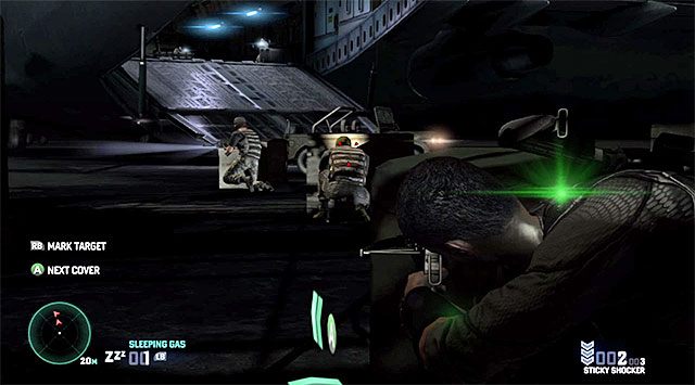 Pojawienie się drugiej grupy najemników - Zneutralizowanie atakujących najemników | Misja 9 - Lotnisko - Tom Clancys Splinter Cell: Blacklist - poradnik do gry