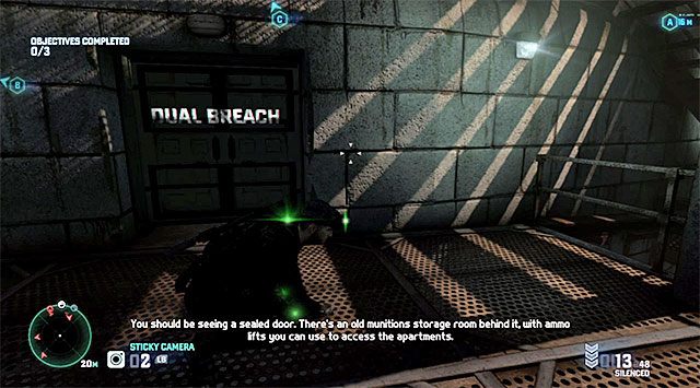 Dolne wejście do fortu - Misja 1 - Fort morski Hawkinsa | Dodatkowe misje - Grim - Tom Clancys Splinter Cell: Blacklist - poradnik do gry