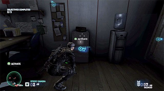 Szafka z pierwszym dokumentem - Misja 2 - Przejście graniczne | Dodatkowe misje - Grim | Splinter Cell Blacklist - Tom Clancys Splinter Cell: Blacklist - poradnik do gry