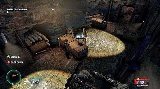 W końcowej części drugiej wioski znajduje się nowy laptop (Blacklist Laptop) - Misja 1 - Plantacja opium | Dodatkowe misje - Kobin | Splinter Cell Blacklist - Tom Clancys Splinter Cell: Blacklist - poradnik do gry