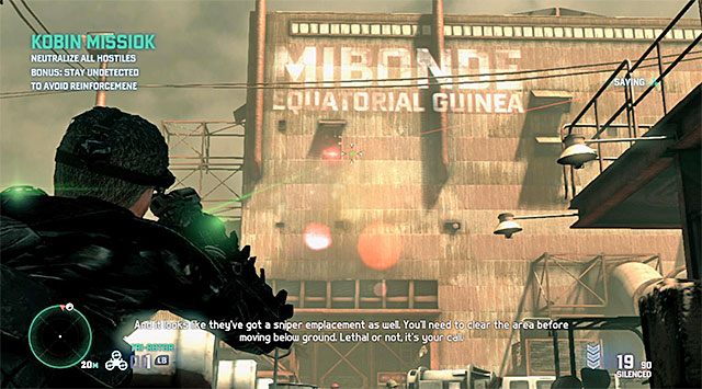 Pierwszy snajper - Misja 3 - Kopalnia diamentów | Dodatkowe misje - Kobin | Splinter Cell Blacklist - Tom Clancys Splinter Cell: Blacklist - poradnik do gry