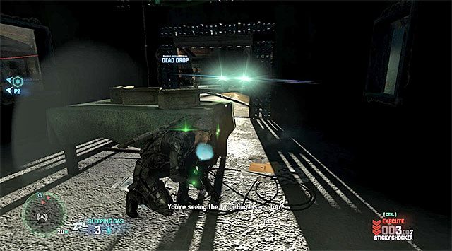 Oczekiwanie na to aż pojazd opuści okolice garażu - Misja 2 - Baza rakietowa | Dodatkowe misje - Briggs | Splinter Cell Blacklist - Tom Clancys Splinter Cell: Blacklist - poradnik do gry