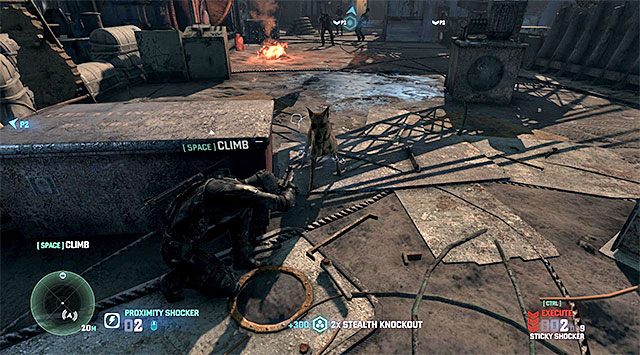 Pies obronny może wyraźnie utrudnić przeprawę przez złomowisko - Misja 3 - Placówka Woronu | Dodatkowe misje - Briggs | Splinter Cell Blacklist - Tom Clancys Splinter Cell: Blacklist - poradnik do gry