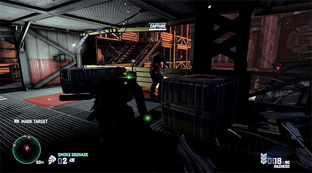 Oznaczonym przeciwnikiem najlepiej jest zająć się na samym końcu - Misje głównej kampanii | Cele o dużym znaczeniu (High Value Targets) - Tom Clancys Splinter Cell: Blacklist - poradnik do gry