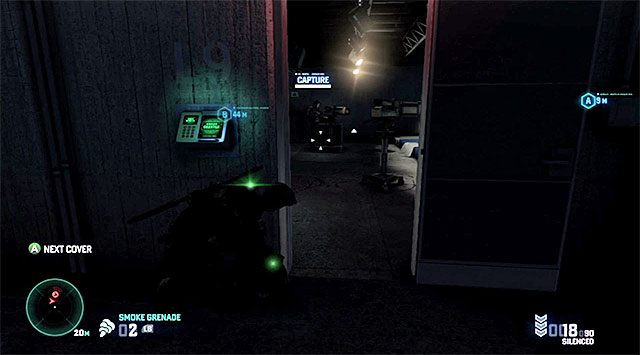 Odciągnij uwagę celu, tak by nie zostać zauważonym przez operatora dronów - Misje głównej kampanii | Cele o dużym znaczeniu (High Value Targets) - Tom Clancys Splinter Cell: Blacklist - poradnik do gry