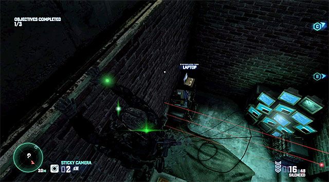 Laptop jest za laserami - Misje Grim | Laptopy Czarnej Listy (Blacklist Laptops) | Splinter Cell Blacklist - Tom Clancys Splinter Cell: Blacklist - poradnik do gry