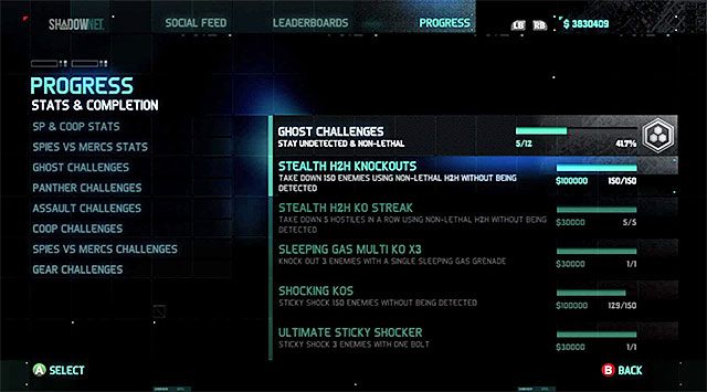 Gra bardzo dokładnie opisuje wyzwania i informuje o postępach w ich zaliczaniu - Wskazówki dotyczące zaliczania wyzwań | Wyzwania i osiągnięcia - Tom Clancys Splinter Cell: Blacklist - poradnik do gry