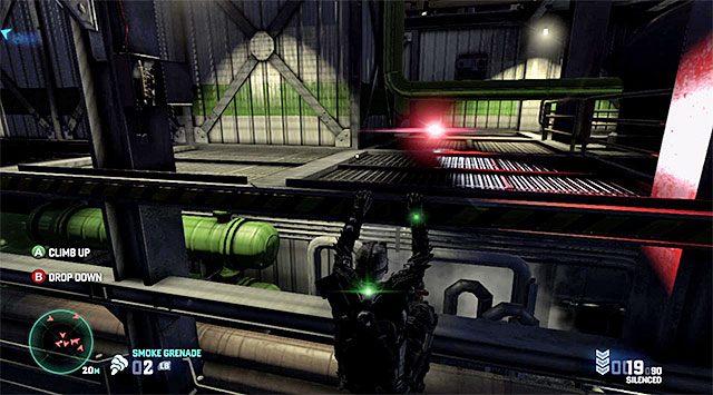 Drugi dron - Przedostanie się na teren gazoportu | Misja 11 - Terminal gazowy - Tom Clancys Splinter Cell: Blacklist - poradnik do gry