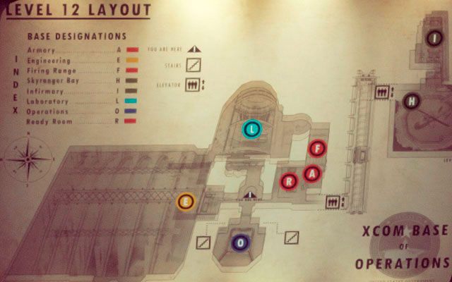 A - zbrojownia [Armory] - Mapa Biura - The Bureau: XCOM Declassified - poradnik do gry