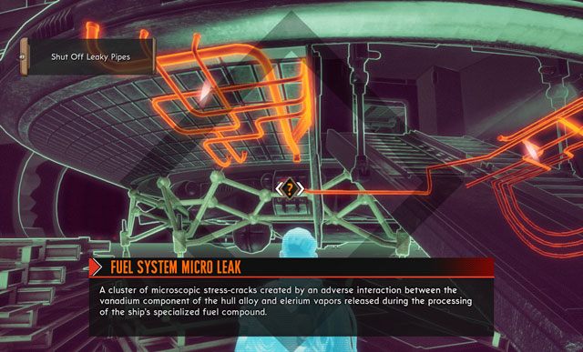 Po zeskanowaniu systemu wyświetli się odpowiedni schemat. - 4 - Dochodzenie - Lot próbny - Misje - The Bureau: XCOM Declassified - poradnik do gry