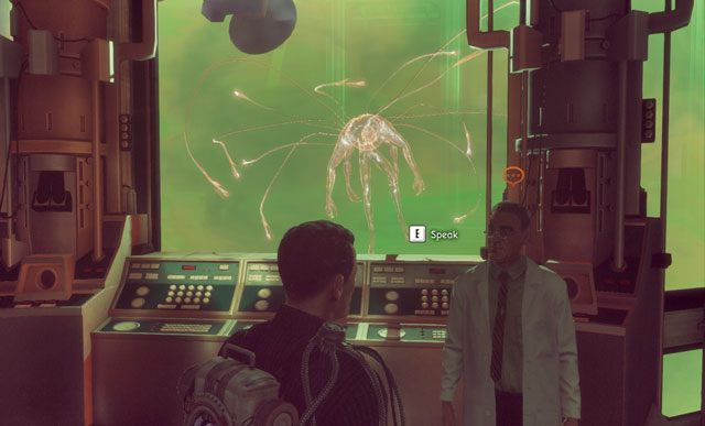 Obcy spokojnie pływa w zbiorniku z elerium. - 5 - Wizyta w bazie V - Misje - The Bureau: XCOM Declassified - poradnik do gry