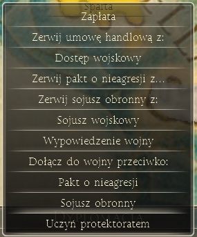 Lista dostępnych żądań zawiera - Dyplomacja w Total War Rome II | Polityka - Total War: Rome II - poradnik do gry