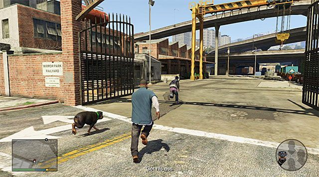 Ostatnia część pościgu - GTA 5: Chop - solucja - GTA 5 - poradnik do gry