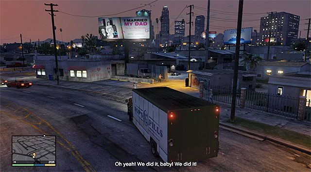 Miejsce zakończenia misji - GTA 5: Robótka u jubilera - wariant głośny (Loud) - solucja - GTA 5 - poradnik do gry