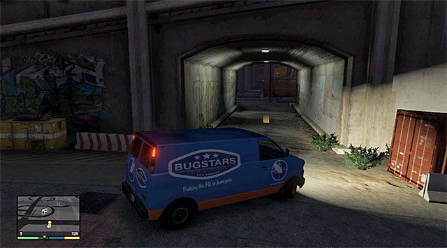 Miejsce pozostawienia furgonetki - GTA 5: Środek na owady - solucja - GTA 5 - poradnik do gry