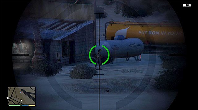 Okolice zbiornika z gazem - GTA 5: Nerwowy Ron - solucja - GTA 5 - poradnik do gry