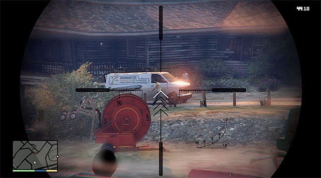 Możesz zezwolić kilku wrogom na opuszczenie farmy, dzięki czemu będzie mniej osób do likwidacji - GTA 5: Kryształowy labirynt - solucja - GTA 5 - poradnik do gry