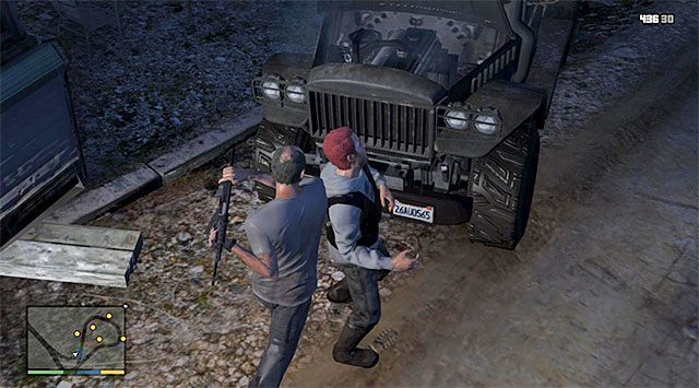 Pierwszy napotkany przeciwnik - GTA 5: Przyjaźń to magia - solucja - GTA 5 - poradnik do gry