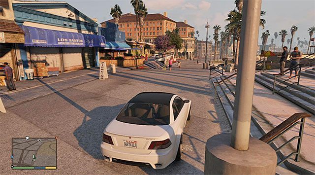 Miejsce rozpoczęcia misji - GTA 5: Zabójstwo w hotelu - solucja - GTA 5 - poradnik do gry