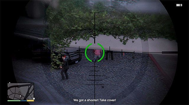 Namierz cel i oddaj strzał - GTA 5: Zabójstwo w hotelu - solucja - GTA 5 - poradnik do gry