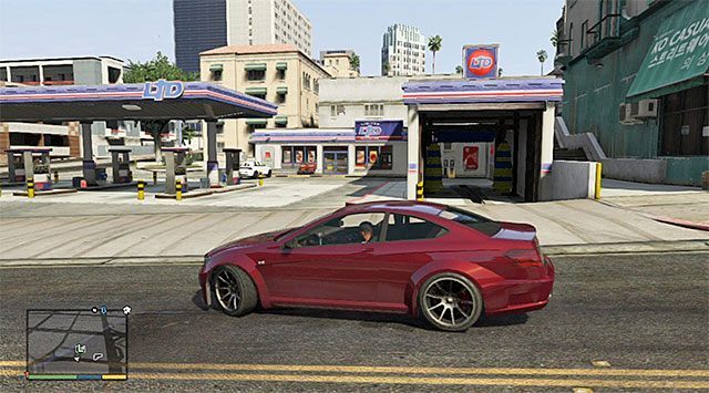 Miejsce rozpoczęcia misji - GTA 5: Multibójstwo - solucja - GTA 5 - poradnik do gry
