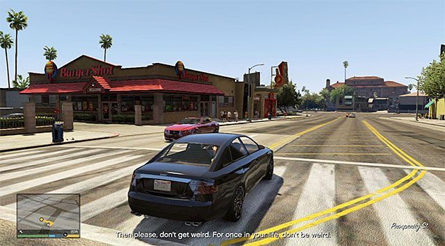 Burger Shot - GTA 5: Ktoś wspominał o jodze? - solucja - GTA 5 - poradnik do gry