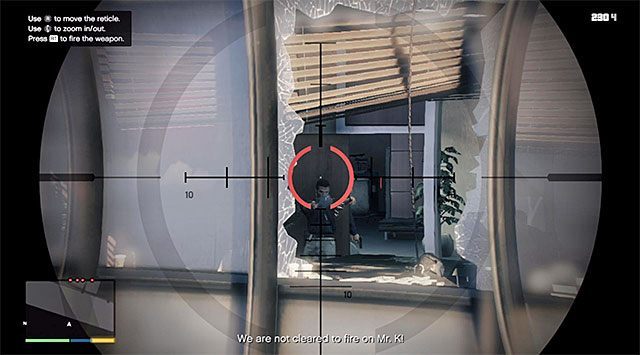 Eliminuj kolejnych agentów z pomocą karabinu snajperskiego - GTA 5: Trzech wspaniałych - solucja - GTA 5 - poradnik do gry
