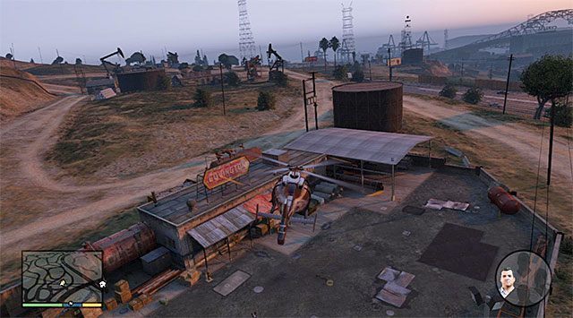 Lądowisko - GTA 5: Trzech wspaniałych - solucja - GTA 5 - poradnik do gry