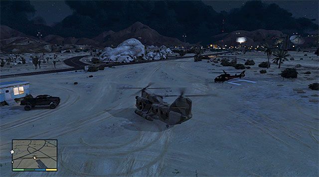 Lądowisko - GTA 5: Cargobob - solucja - GTA 5 - poradnik do gry