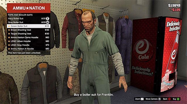 Jeden z trzech kombinezonów roboczych - GTA 5: Kombinezony robocze - solucja - GTA 5 - poradnik do gry