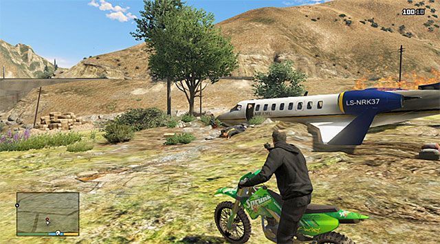 Zabij Javiera i wejdź do wraku - GTA 5: Caida Libre - solucja - GTA 5 - poradnik do gry