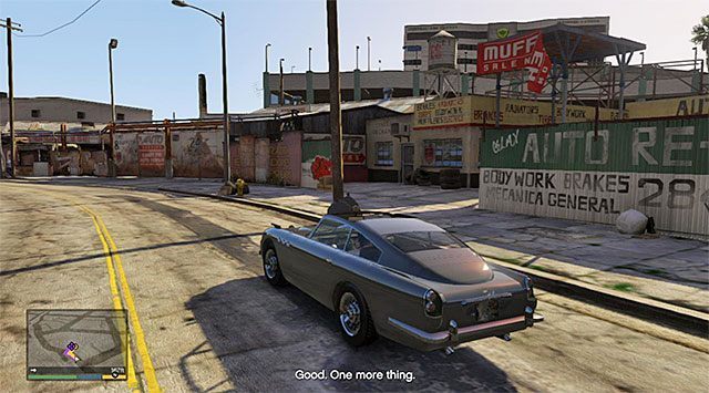 Miejsce zakończenia misji - GTA 5: Rola życia - solucja - GTA 5 - poradnik do gry