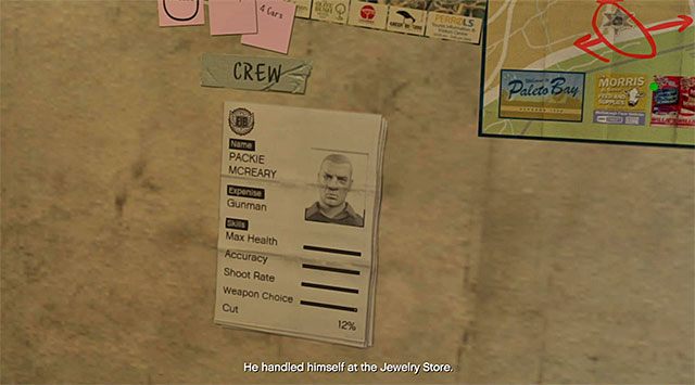 Dobrze byłoby wybrać tę samą osobę, która brała udział w napadzie na sklep jubilerski - GTA 5: Wstęp do skoku w Paleto - solucja - GTA 5 - poradnik do gry