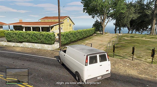 Miejsce wysadzenia Franklina - GTA 5: Skok w Paleto - solucja - GTA 5 - poradnik do gry