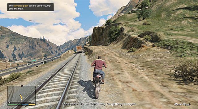 Jedno z kilku niewielkich wzniesień - GTA 5: Wykolejeni - solucja - GTA 5 - poradnik do gry