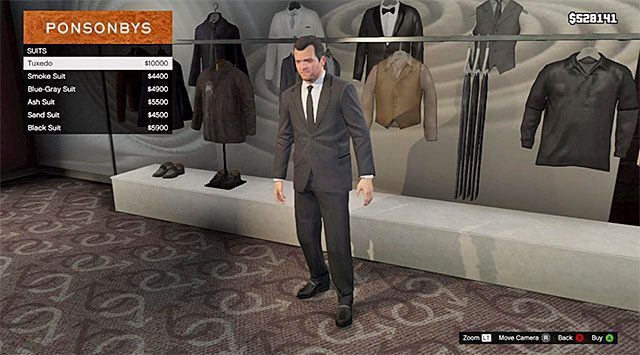 Miejscem rozpoczęcia tej misji jest luksusowy sklep z odzieżą Ponsonboys znajdujący się w dzielnicy Rockford Hills - GTA 5: Krach - solucja - GTA 5 - poradnik do gry