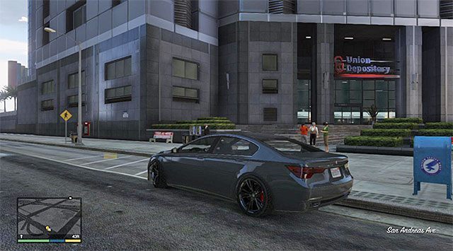 Główne wejście do banku - GTA 5: Wielka fucha 2, oczywisty wariant (Obvious) - solucja - GTA 5 - poradnik do gry