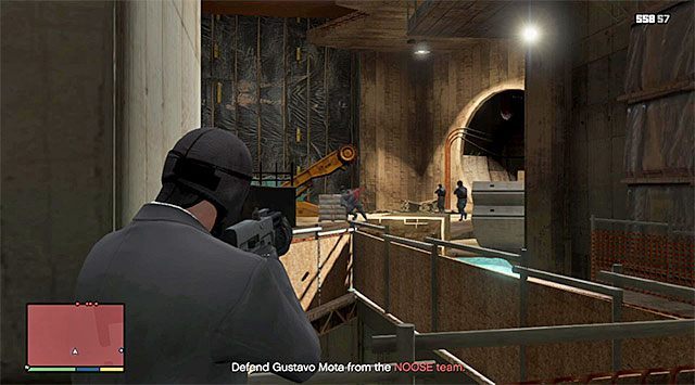Atakuj nadbiegających przeciwników - GTA 5: Wielka fucha 2, oczywisty wariant (Obvious) - solucja - GTA 5 - poradnik do gry