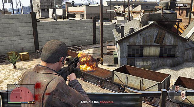 Staczaj walki pod gołym niebem i uważaj na pojedynczy wrogi śmigłowiec - GTA 5: Zakończenie C, Trzecie wyjście - solucja - GTA 5 - poradnik do gry