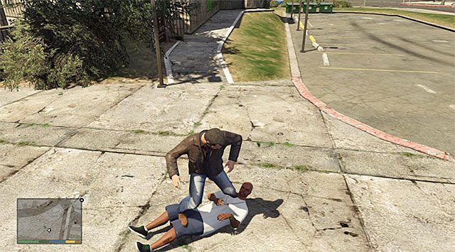 Na początek proponuję przełączyć się na Michaela, a to dlatego, że jego cel (Stretch) znajduje się najbliżej odlewni, w dzielnicy Strawberry - GTA 5: Zakończenie C, Trzecie wyjście - solucja - GTA 5 - poradnik do gry
