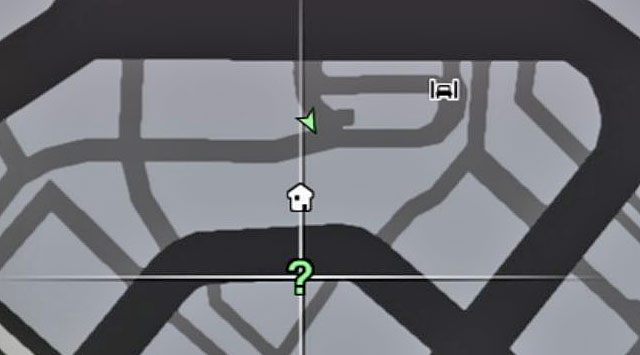 Przykładowe oznaczenie opcjonalnej misji dla Franklina - GTA 5: Misje od nieznajomych i dziwaków - mapa, porady - GTA 5 - poradnik do gry
