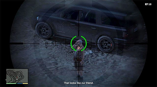 Snajperka to dobry sposób na zamordowania Ostrowskiego - GTA 5: Maude, Ralph Ostrowski - solucja, nagrody, wyzwania - GTA 5 - poradnik do gry