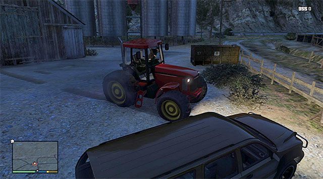 Traktor, którym ucieka Joe - GTA 5: Blues pograniczników - solucja, nagrody, wyzwania - GTA 5 - poradnik do gry